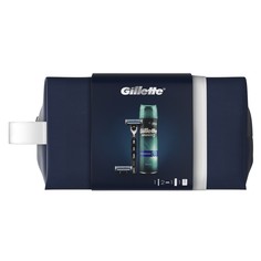 Набор Gillette Бритва Mach3+Смен.кас.+Mach3 Extra Comfort Гель д/бритья 200мл+Дорож.косм.