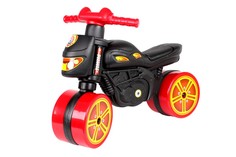 Т5972 Каталка-мотоцикл Мини-байк цвет чёрно-красный R Toys