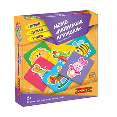 Настольная игра Bondibon "Мемо. Любимые игрушки"