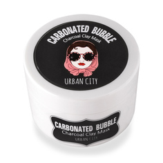 Маска для лица Baviphat Urban City Carbonated Charcoal Clay Beer Mask 90гр