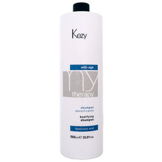 Шампунь Kezy Bodifying Shampoo для придания густоты с гиалуроновой кислотой, 1000 мл