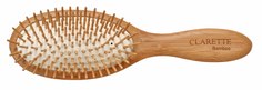 Щетка для волос CLARETTE на подушке с бамбуковыми зубьями