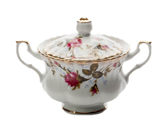 Сахарница Porcelaine Czech Gold Hands IW B013 Sug0,3 Белый, разноцветный