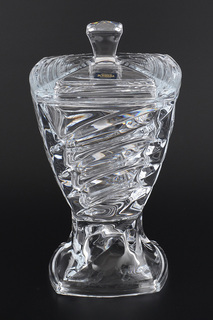 Конфетница с крышкой, 24 см Crystalite Bohemia