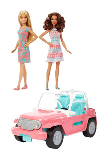 Внедорожник с куклами Барби Barbie