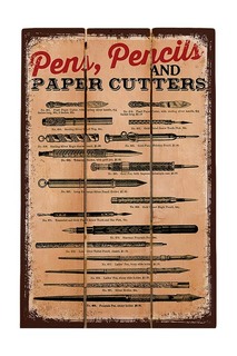 Декоративная жестяная табличка Декоративная жесть