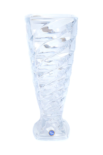 Ваза для цветов на ножке 37 см Bohemia