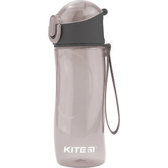 Бутылочка для воды Kite, 530 мл, серая