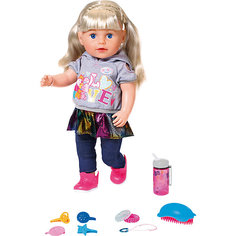 Интерактивная кукла Zapf Creation Baby born Сестричка, 43 см