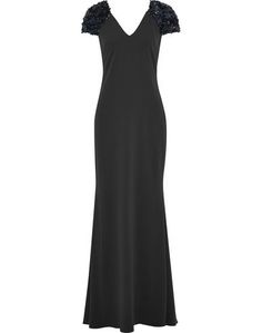 Длинное платье Badgley Mischka