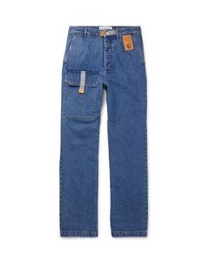 Джинсовые брюки Loewe