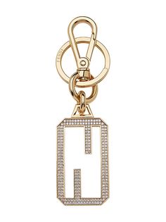 Fendi брелок Baguette с логотипом FF
