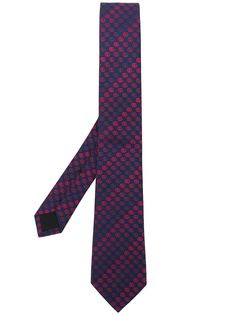 Gucci галстук с логотипами