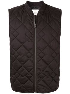 Kent & Curwen дутый жилет на молнии