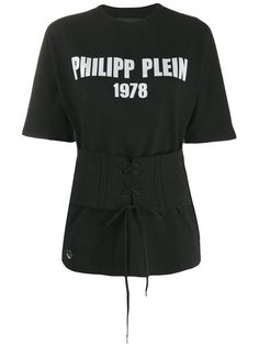 Philipp Plein футболка мешковатого кроя с логотипом