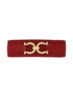 Salvatore Ferragamo Pre-Owned заколка для волос с декором Gancini