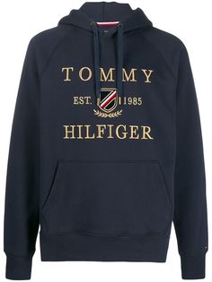 Tommy Hilfiger худи с вышитым логотипом