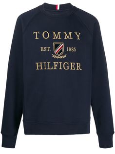 Tommy Hilfiger толстовка с вышитым логотипом