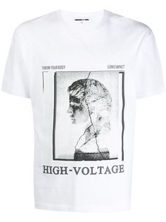 McQ Alexander McQueen футболка с графичным принтом