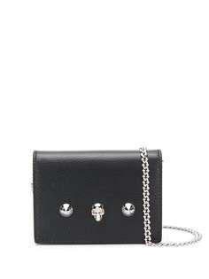 Alexander McQueen мини-сумка с декором Skull and Stud