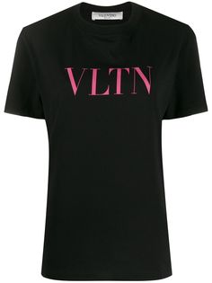 Valentino футболка с логотипом VLTN