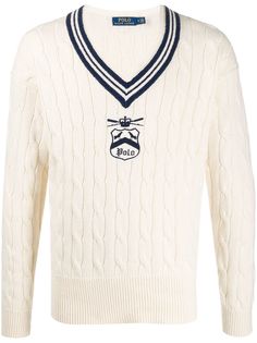 Polo Ralph Lauren джемпер с отделкой в полоску