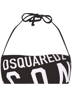 Dsquared2 лиф-бандо с логотипом