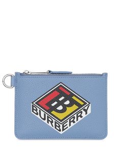 Burberry кошелек для монет с логотипом