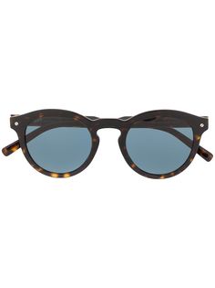 Tods солнцезащитные очки в круглой оправе черепаховой расцветки Tod`S