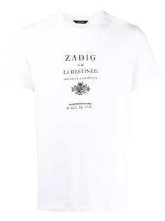 Zadig&Voltaire футболка Tommy с графичным принтом