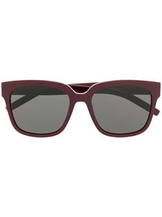 Saint Laurent Eyewear солнцезащитные очки в квадратной оправе