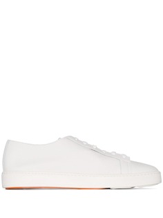 Santoni кеды на шнуровке