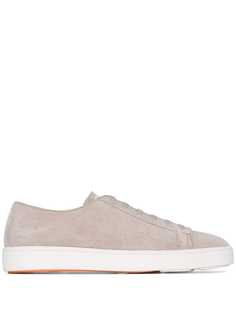 Santoni кеды на шнуровке