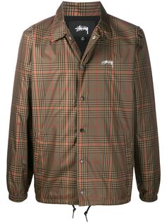 Stussy куртка в клетку