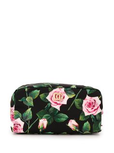 Dolce & Gabbana косметичка с цветочным принтом