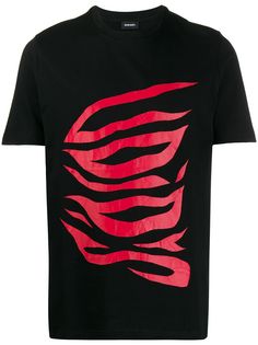 Diesel футболка с графичным принтом