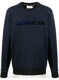 Calvin Klein свитер с фактурным логотипом