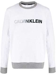 Calvin Klein свитер с фактурным логотипом