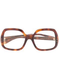 Gucci Eyewear очки в квадратной оправе черепаховой расцветки