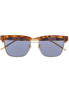 Gucci Eyewear солнцезащитные очки в квадратной оправе