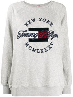 Tommy Hilfiger свитер с вышитым логотипом