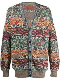 Missoni Pre-Owned кардиган 1980-х годов с V-образным вырезом