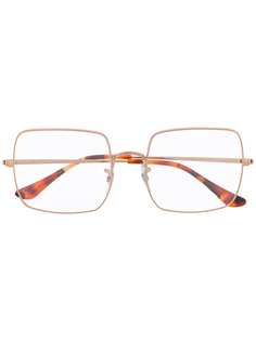 Ray-Ban oversized square frame glasses
