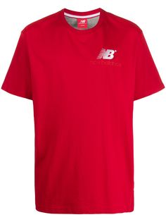 New Balance футболка с логотипом
