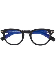 Tom Ford Eyewear очки в круглой оправе