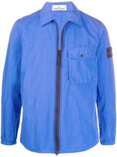 Stone Island куртка на молнии с карманом