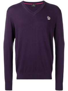 PS Paul Smith свитер с заплаткой с логотипом