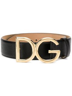Dolce & Gabbana ремень с логотипом DG на пряжке