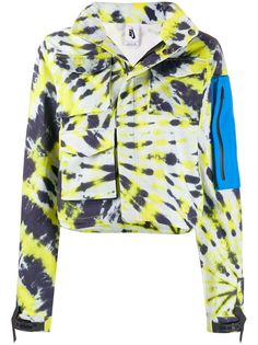 Off-White куртка NRG с принтом тай-дай из коллаборации с Nike
