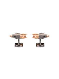 Tateossian Rotating Rocket cufflinks